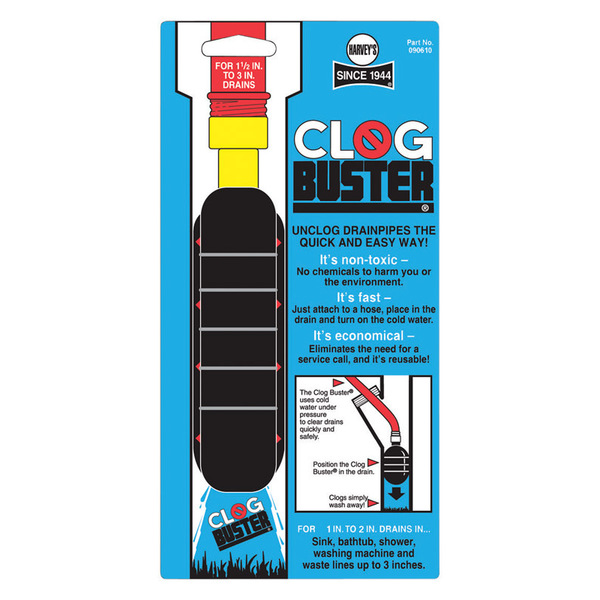 Harvey CLOGBUSTER 1""- 2"" 090610